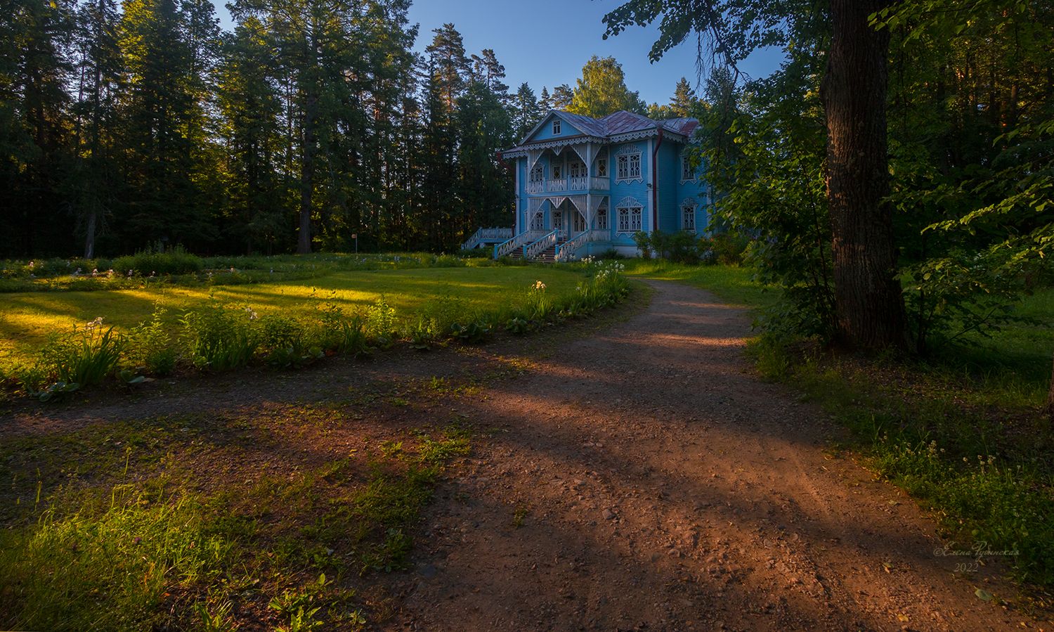 Голубой дом. Щелыково. Фотограф Елена Рубинская