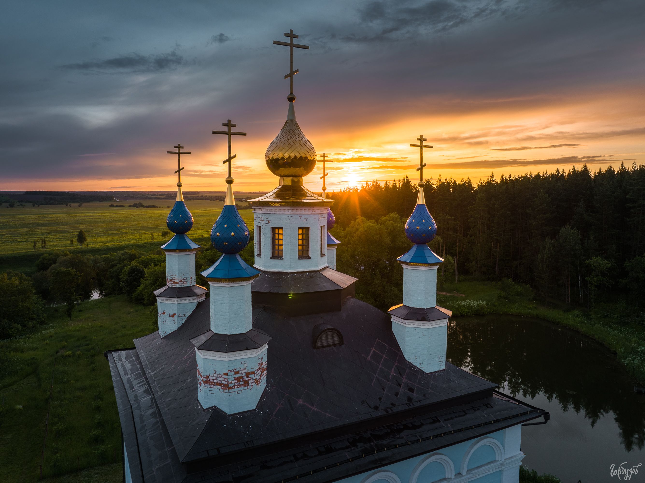 Свято-Введенский Макариевский Жабынский мужской монастырь. Тульская  область.. Фотограф Гарбузов Илья