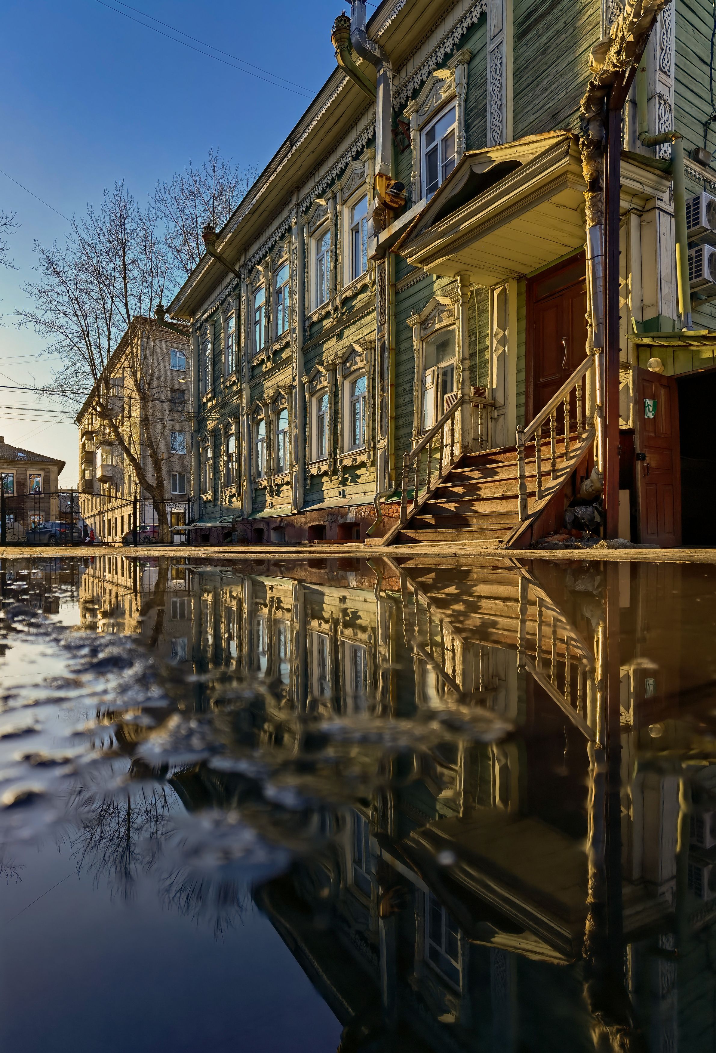 Томск в отражении весны!. Photographer Aleksandr Razumov