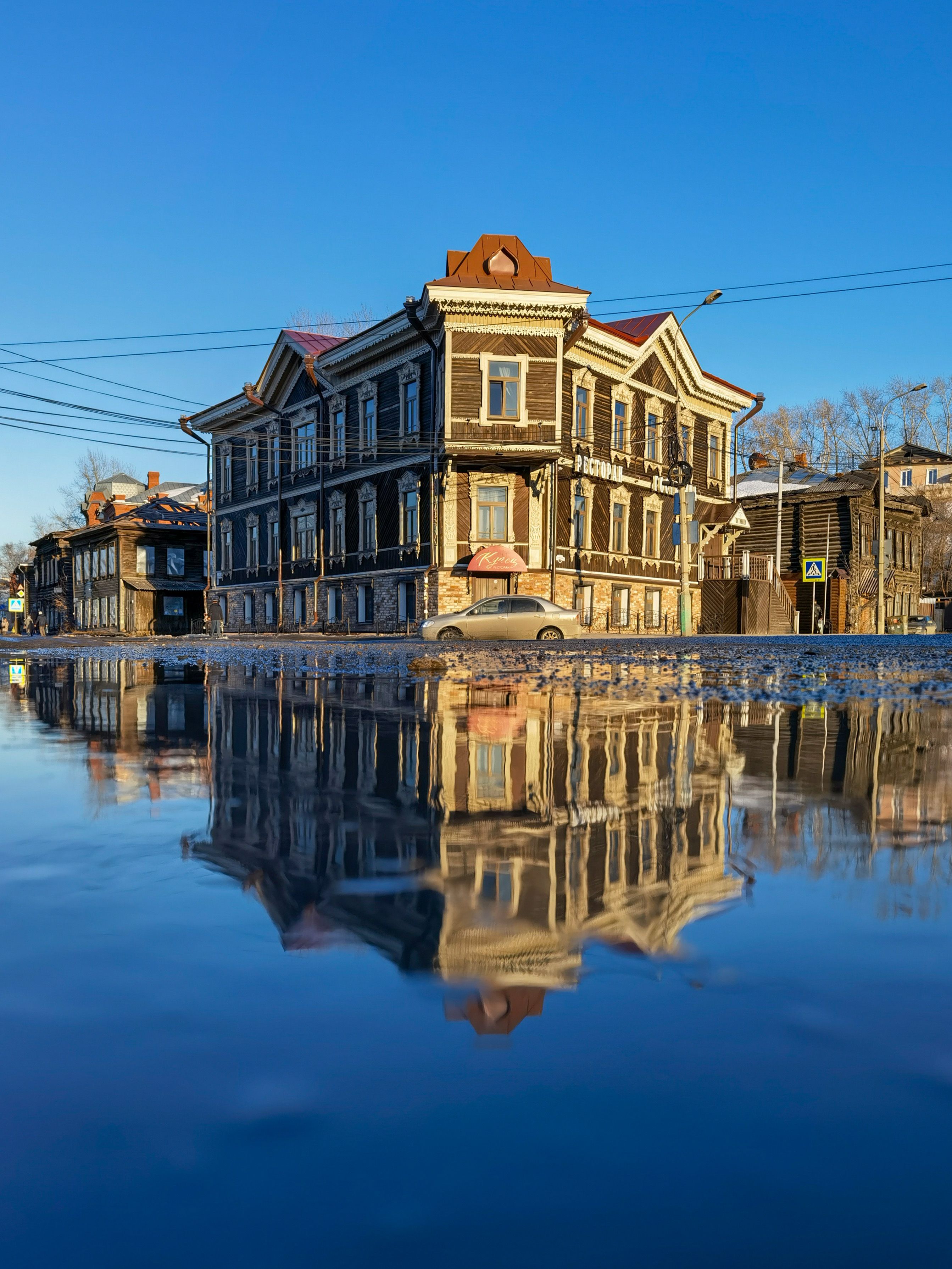 Томск в отражении весны!. Photographer Aleksandr Razumov