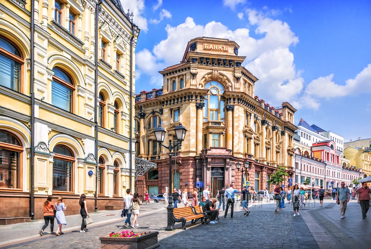 Международный банк на Кузнецком мосту, Москва. Photographer Yuliya Baturina