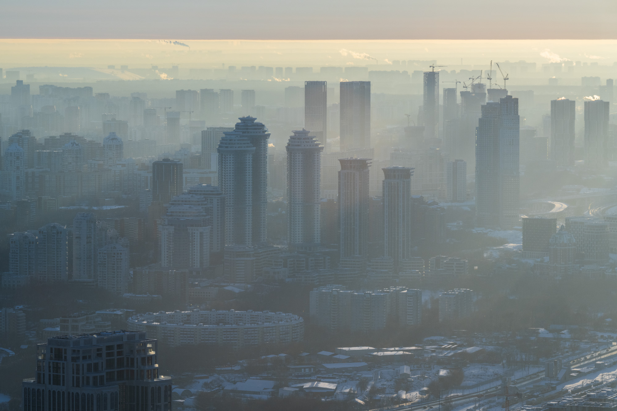 Вечерняя Москва. Фотограф Виктор Иванов