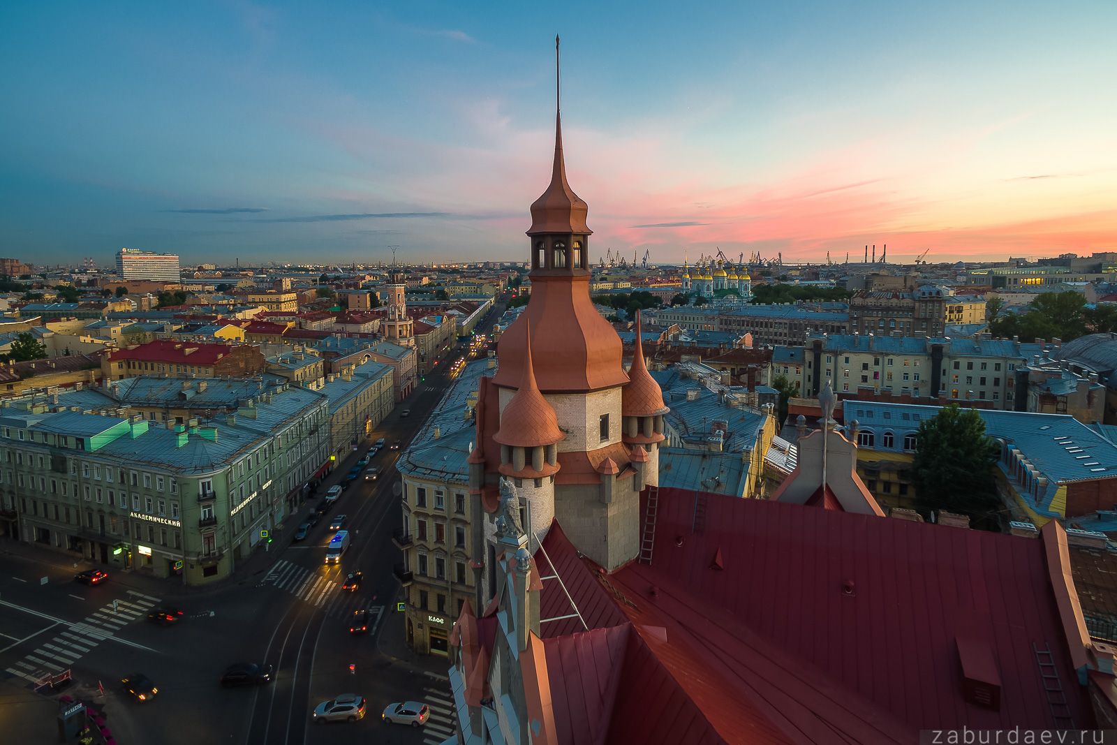 Санкт-Петербург с квадрокоптера — высокий сезон 2. Фотограф Станислав  Забурдаев