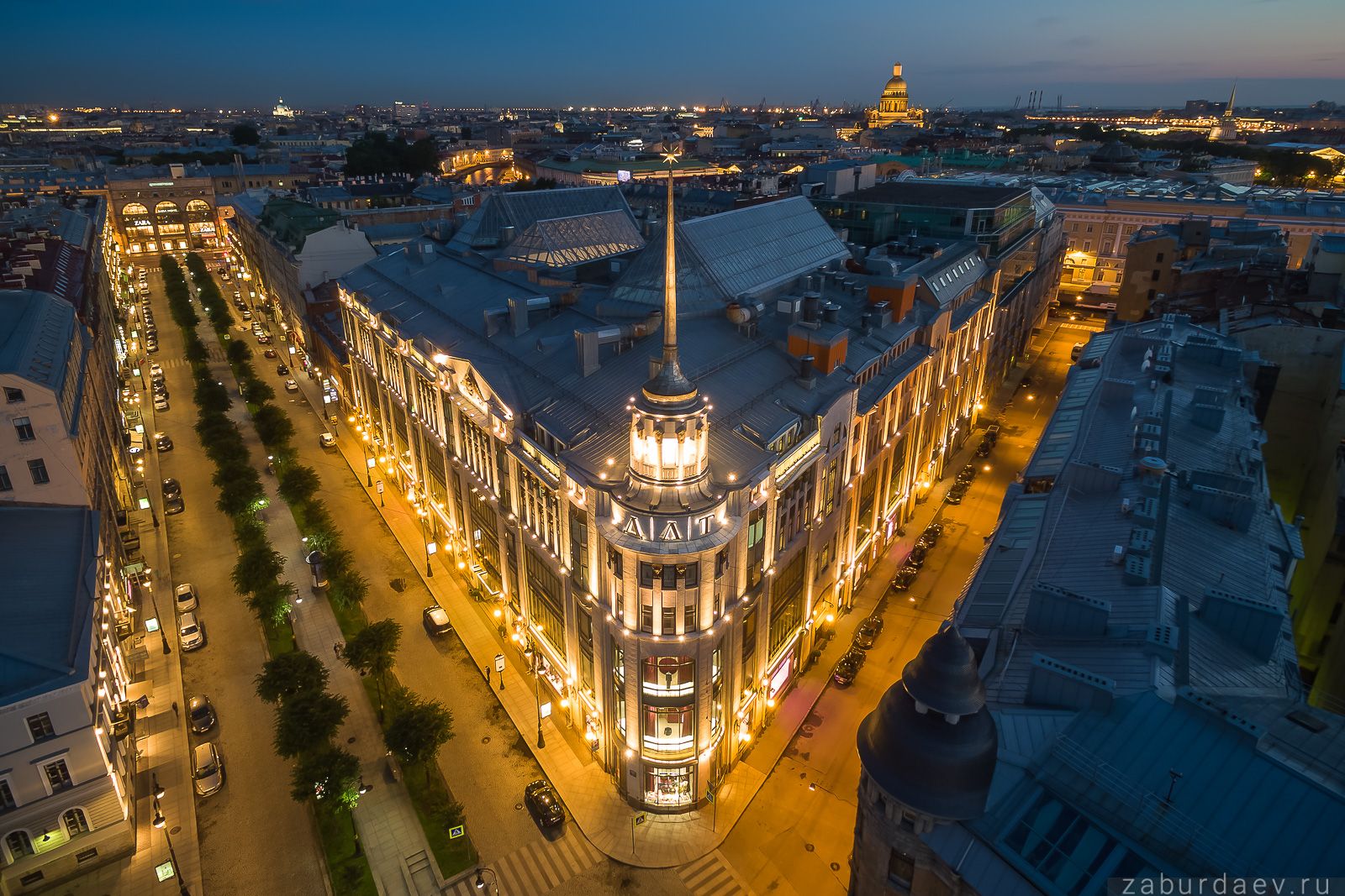 Санкт-Петербург с квадрокоптера — высокий сезон 2. Фотограф Станислав  Забурдаев