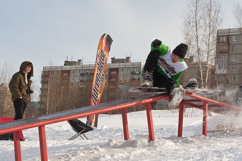 Snowboard Contest - Прощай зима