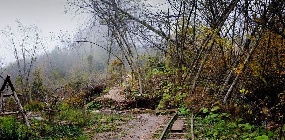 В мае этого года в ущелье сошел сель.