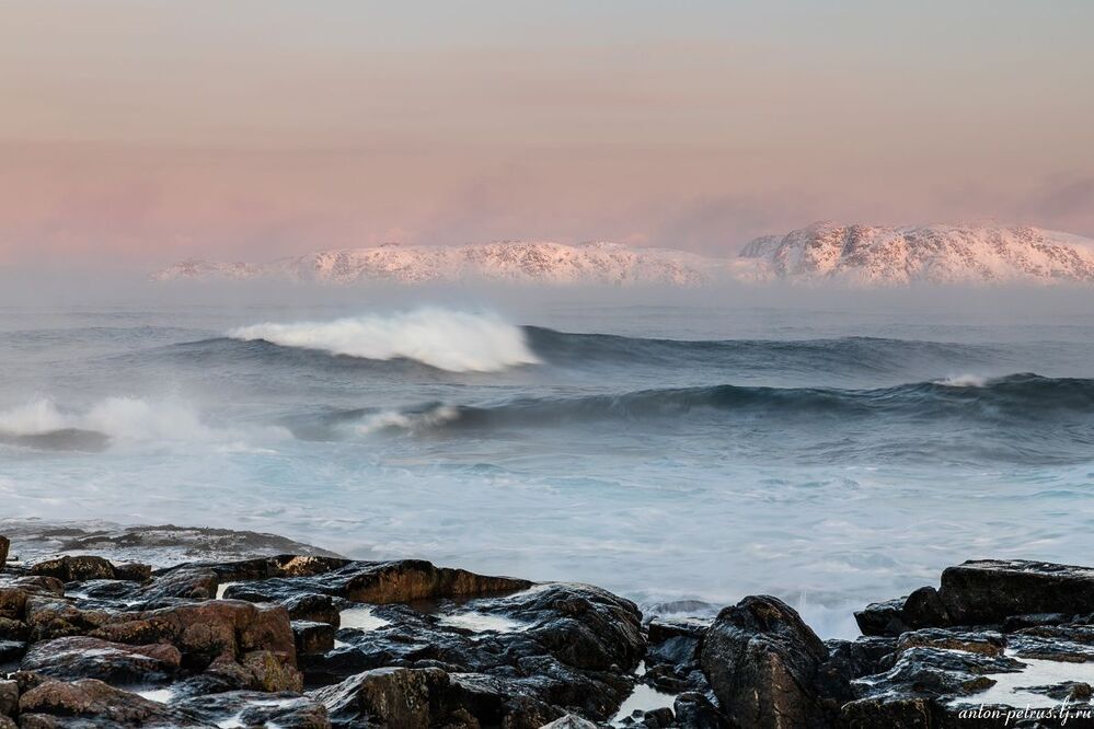 Холодное Баренцево море