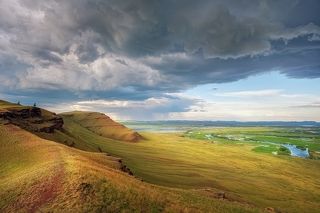 Гроза на Тарпиге, Хакасия