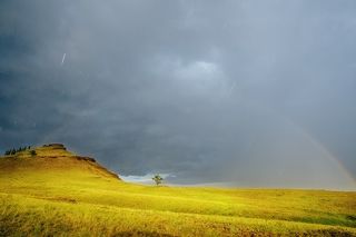 Гроза на Тарпиге, Хакасия