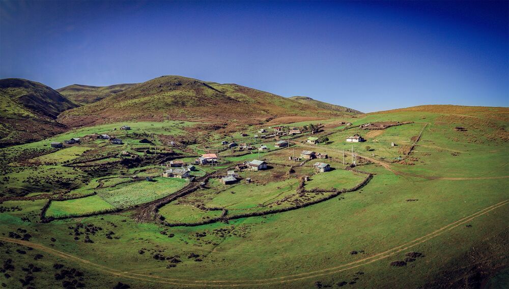 IRAN Gilan Province Aerial photography