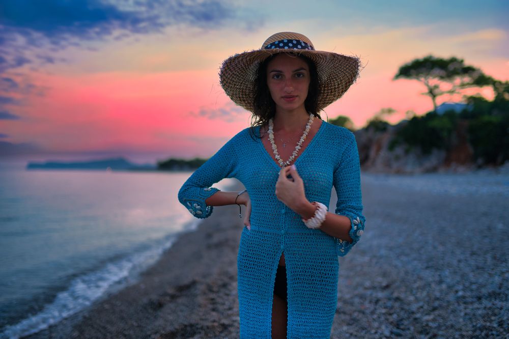 evening at the seaside