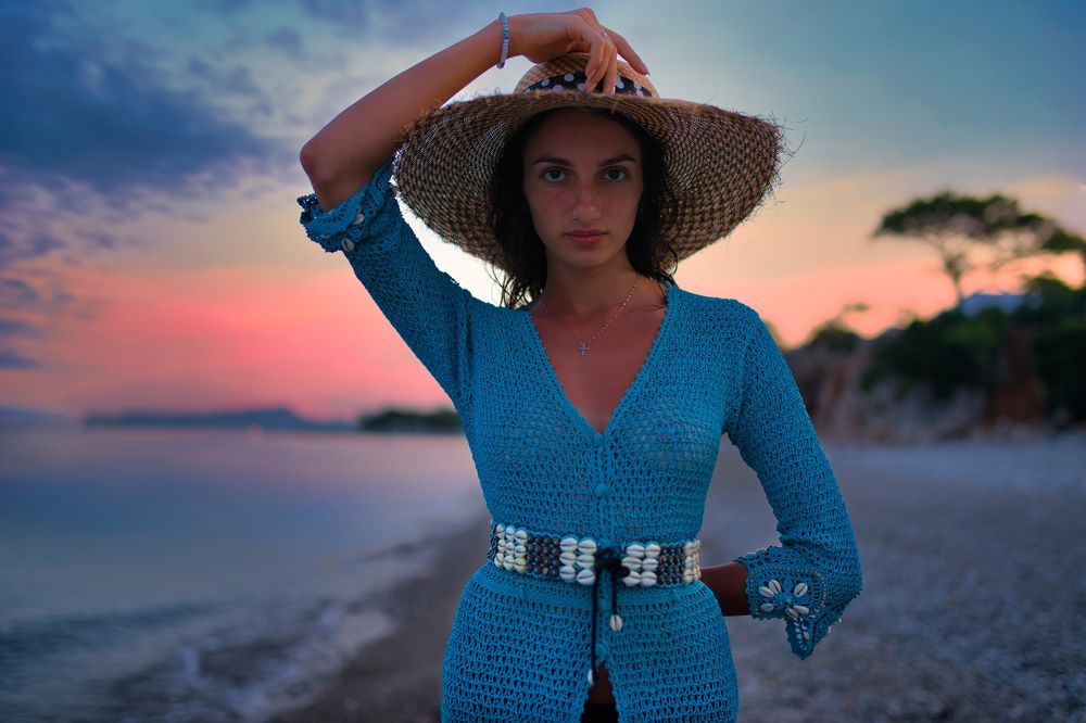 evening at the seaside