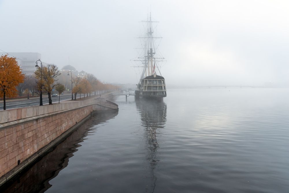 осенняя прогулка по Петербургу...