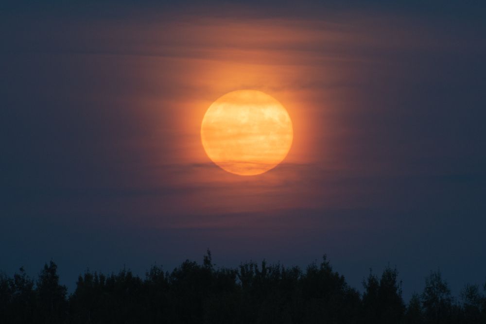 Суперлуние 31 августа 2023