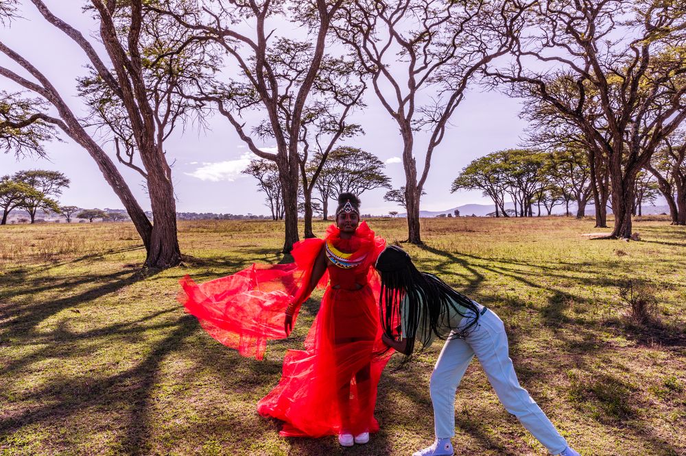 Kenyan Maasai Male Female Portraits
