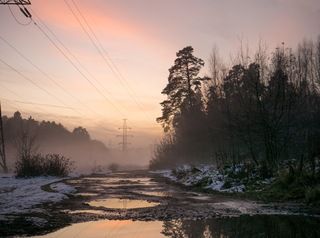 Ноябрьский вечер в Кратово