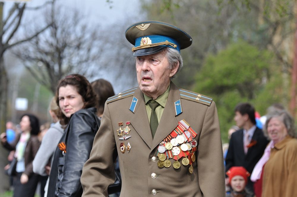День Победы в Пушкине
