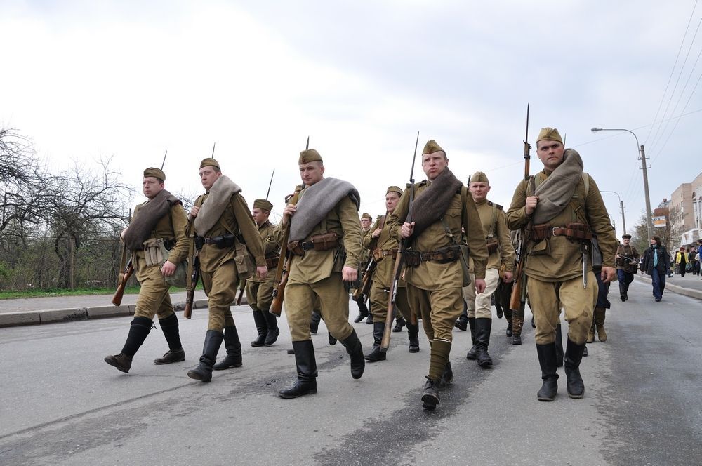 День Победы в Пушкине