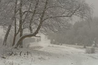 Годом раньше, но зимой