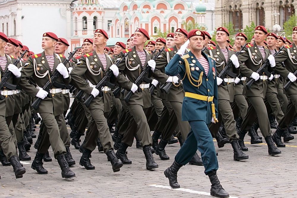 6-е мая, репетиция парада