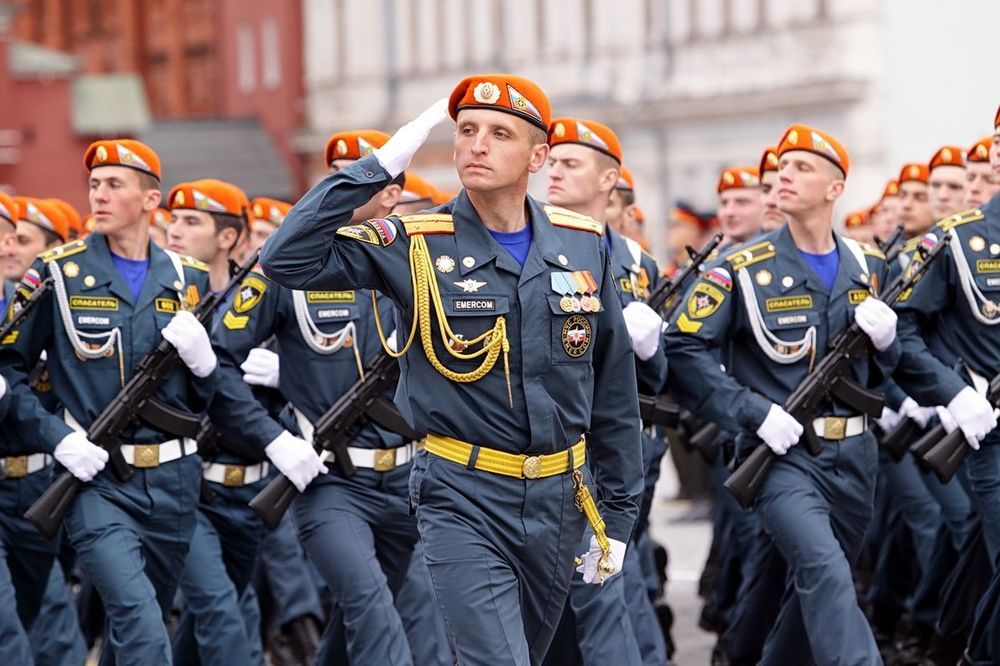 6-е мая, репетиция парада