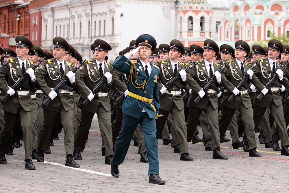 6-е мая, репетиция парада