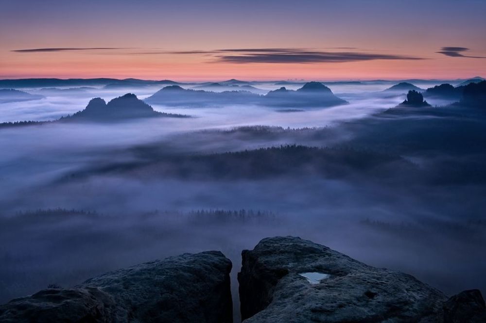Thirty minutes before sunrise