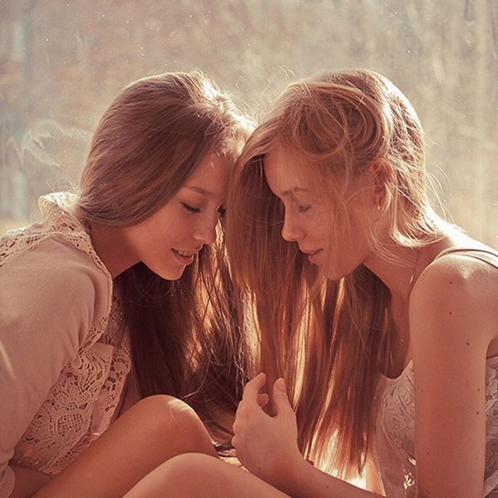 Girls with golden hair