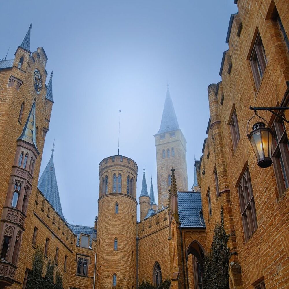 Stein Hohenzollern. Deutschland.