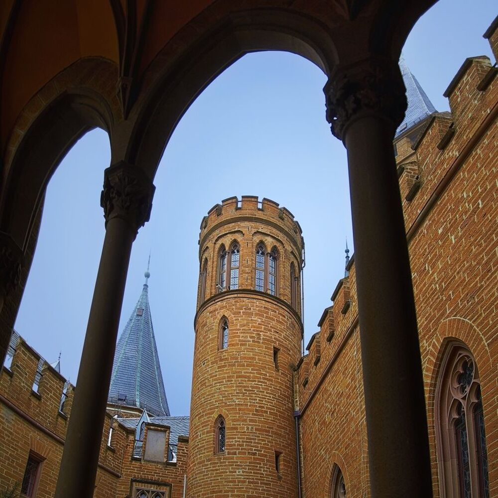 Stein Hohenzollern. Deutschland.