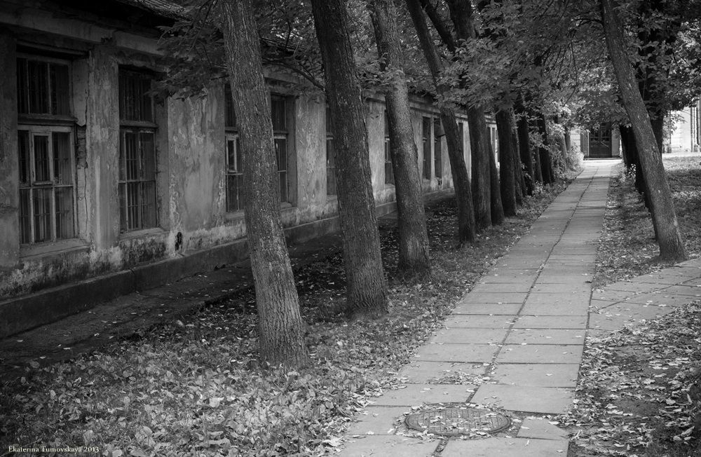 Черно - белые прогулки по Кронштадту