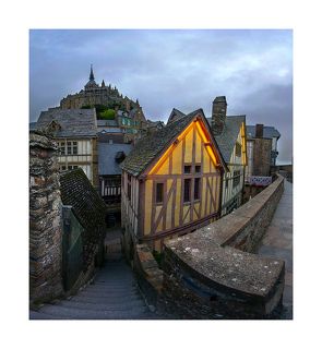 Вечером тесные улицы освобождаются от наплыва туристов