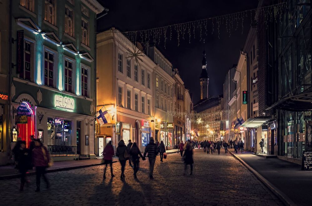 Старые улочки старого Таллина