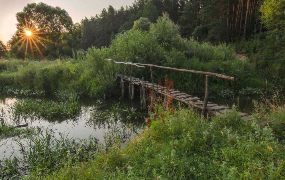 Мостик в новый день...