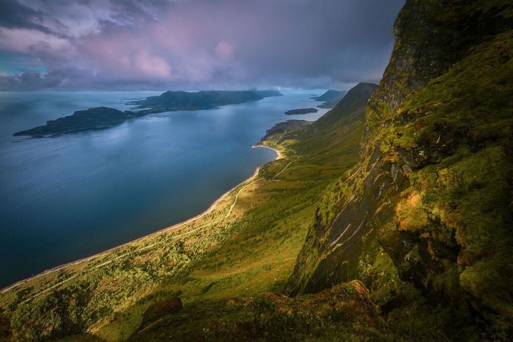 Norway - evening at Hellandshornet