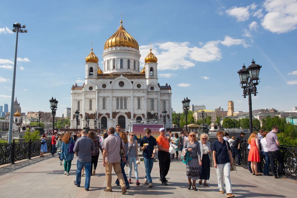 Православные храмы на Патриаршем мосту!!!