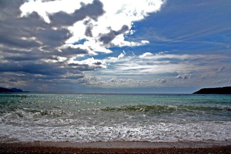 море, небо, черногория, takachi половина небаphoto preview