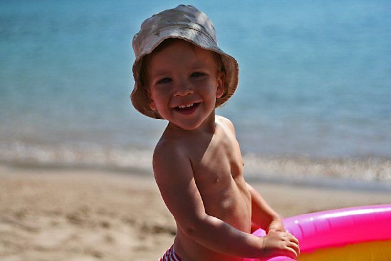 дети, море, takachi, улыбка первый раз на мореphoto preview