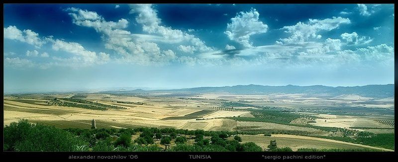 тунис, панорама, пейзаж, tunisia, panorama, небо, sky TUNISIAphoto preview