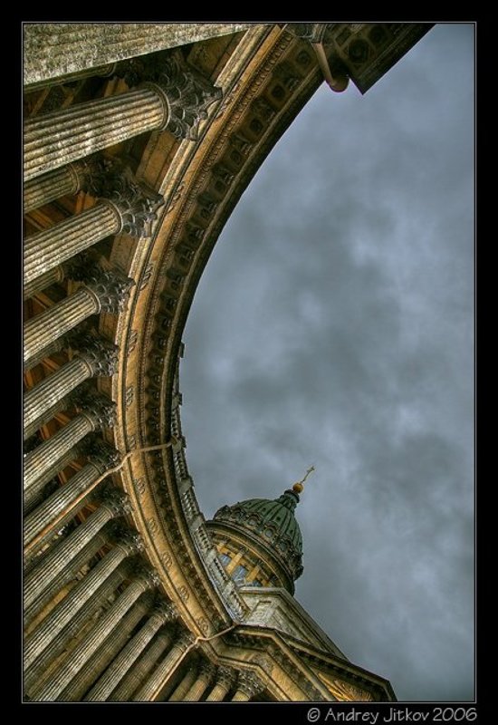 питер, казанский, photohunter Печальный собор крылом накрывает..photo preview