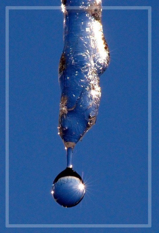 сосулька, капля, зима Капляphoto preview