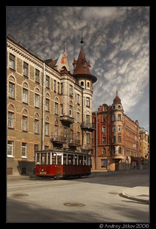 питер, петроградка, трамвай, photohunter Питер на чешский манерphoto preview