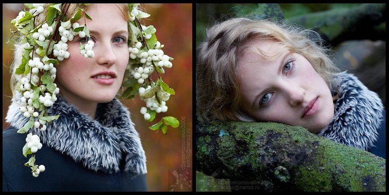 осень, девушка Осенний портрет #4,5photo preview