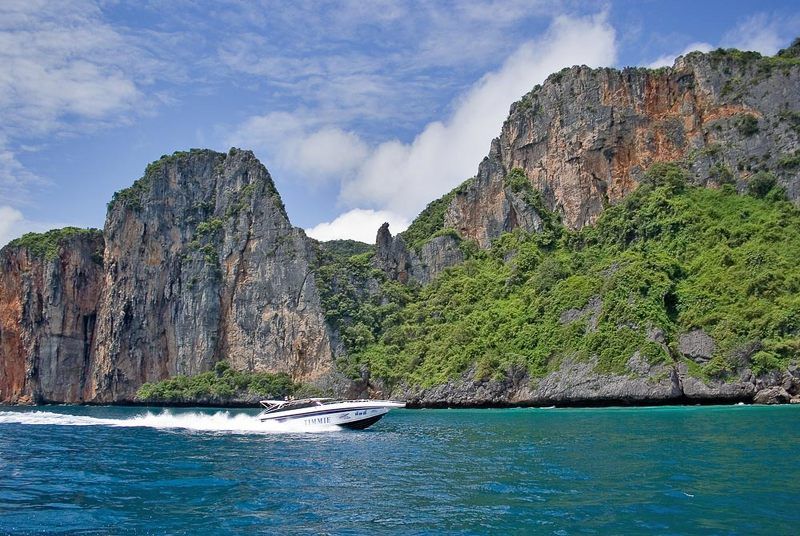 Таиланд, остров, Андаманское, море, speed, boat, Phi Phi Leh Speed boatphoto preview