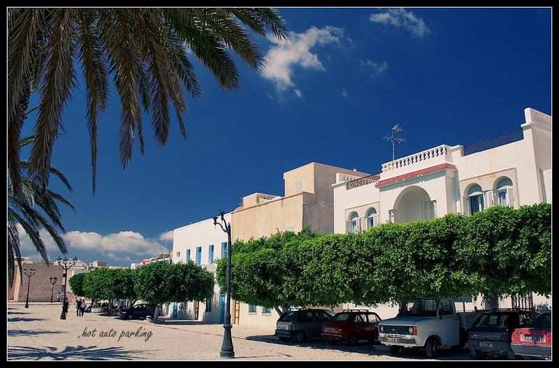 tunisia, city, parking, maria, love, zerkalka, тунис, город, путешествия, любовь .tunisia / .hot auto parkingphoto preview