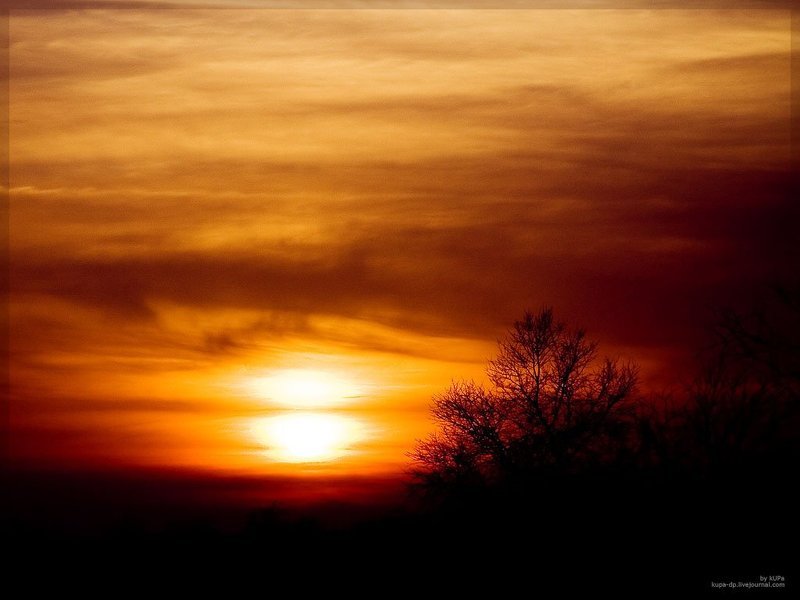 Днепропетровск, Nature, Закат, kUPa Огненная планетаphoto preview