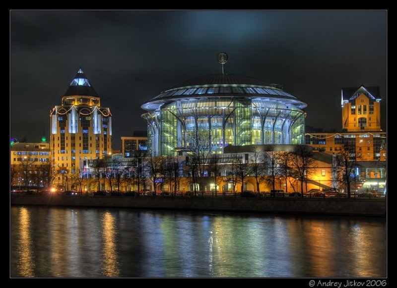 москва, река, ночь, дом музыки, photohunter Дом, где музыка живёт..photo preview