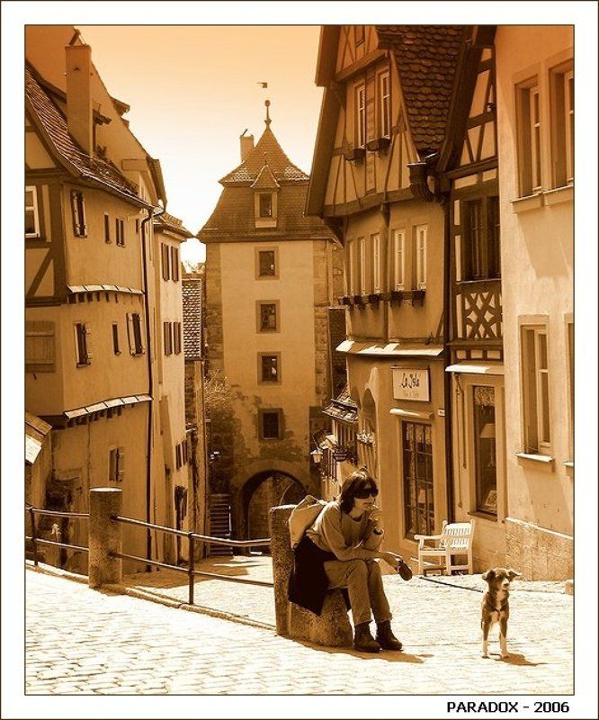 Ротенбург,Германия,улочки,старина,романтика,PARADOX На улочках длиной в 8 вековphoto preview