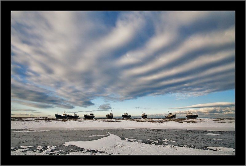 небо, облака, корабли, берег,i_go Мысли о лете...photo preview