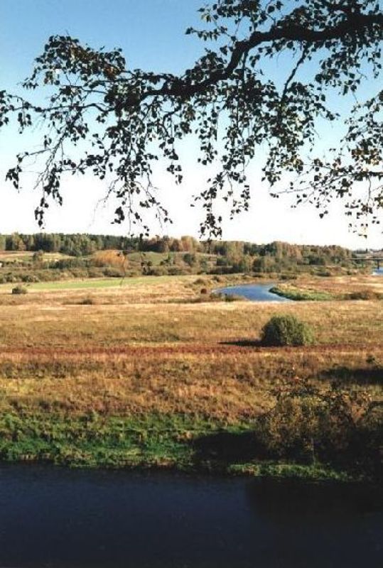 Пушкинские горы, село Тригорское Осень в Тригорскомphoto preview